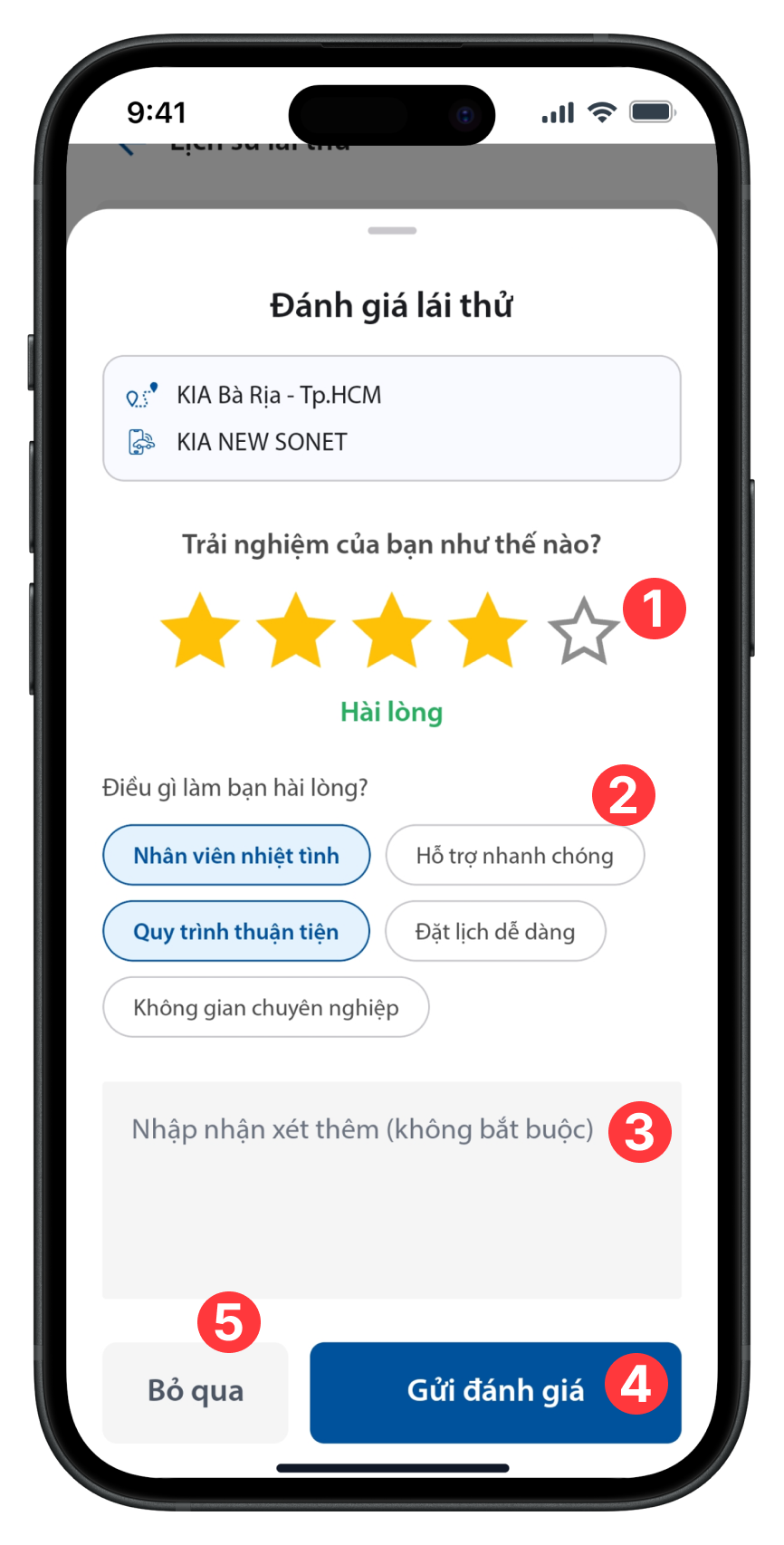 Hướng dẫn đánh giá